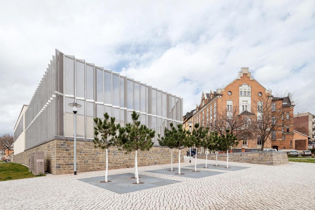 Kuenstlerzimmer Im Kulturhaus Haeselburg Gera Zewnętrze zdjęcie