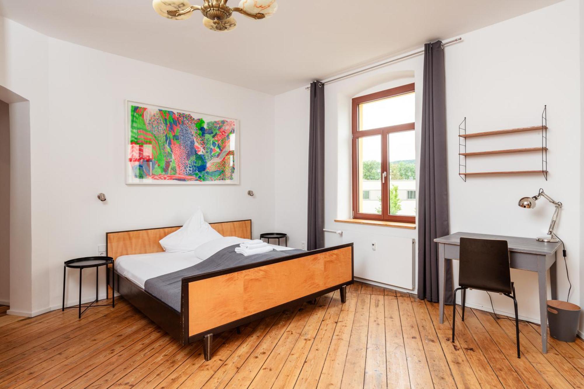 Kuenstlerzimmer Im Kulturhaus Haeselburg Gera Zewnętrze zdjęcie